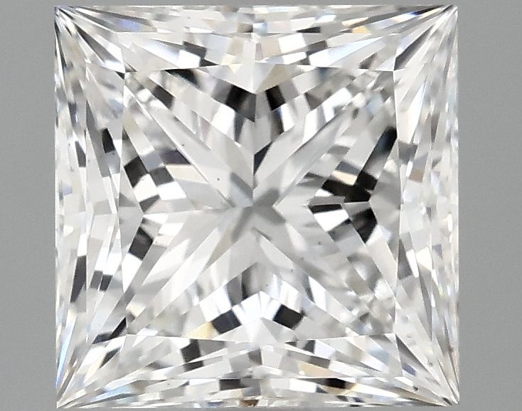 2.10 ct. princess Lab Grown Diamond front image