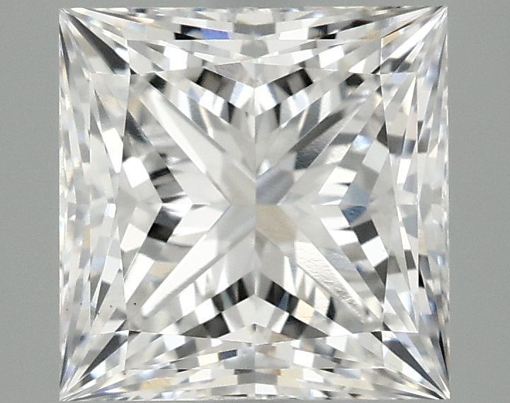 2.50 ct. princess Lab Grown Diamond front image