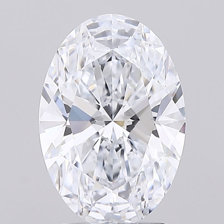 2.35 ct. oval Lab Grown Diamond front image