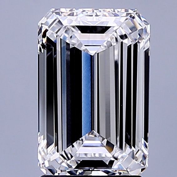 2.50 ct. emerald Lab Grown Diamond front image