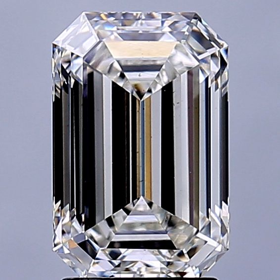 2.45 ct. emerald Lab Grown Diamond front image