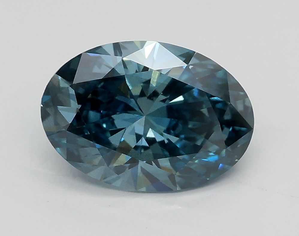 1.78 ct. oval Lab Grown Diamond front image