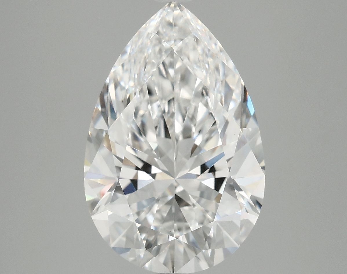 4.10 ct. pear Lab Grown Diamond front image
