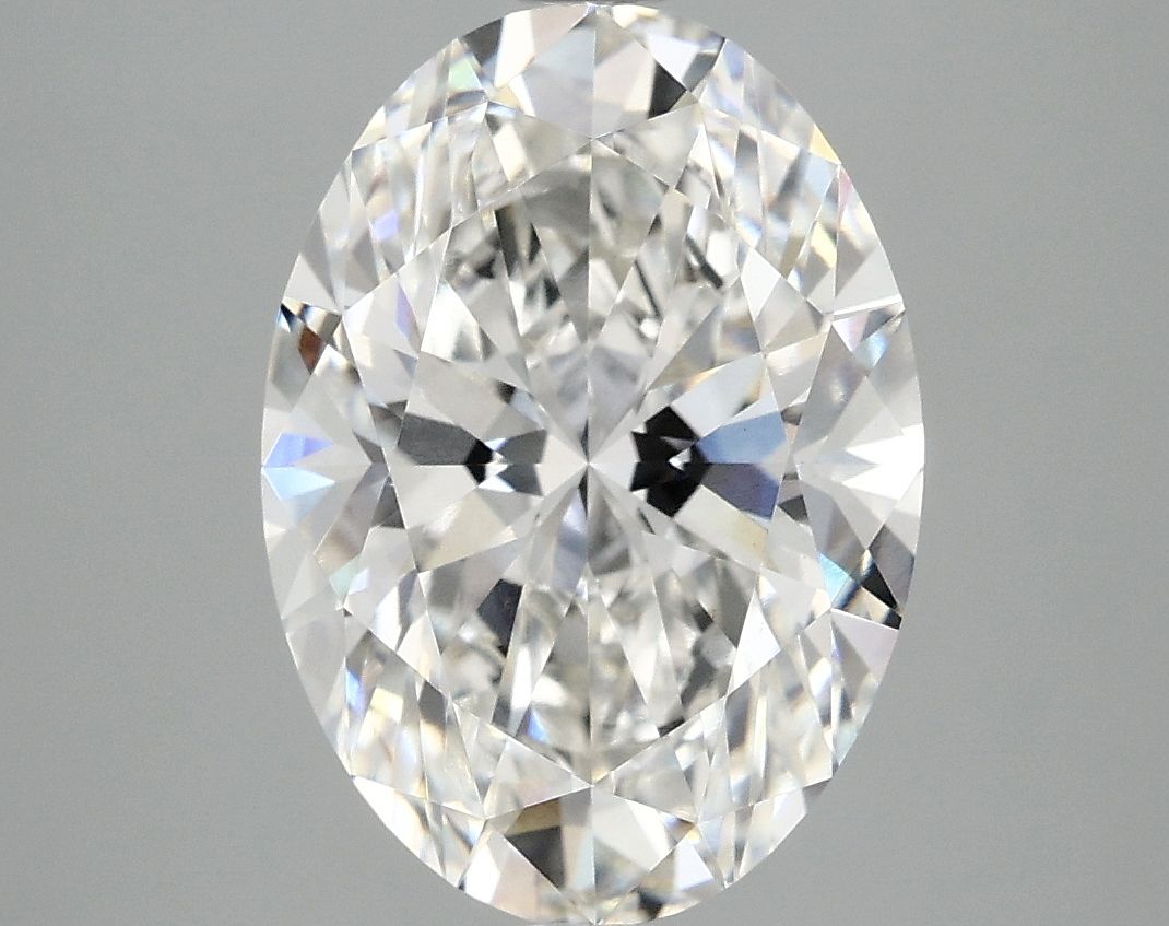 4.07 ct. oval Lab Grown Diamond front image