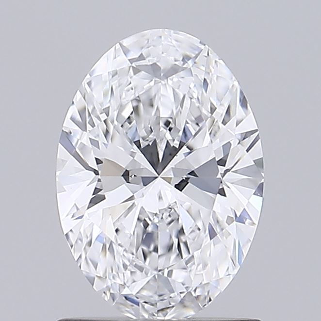 1.10 ct. oval Lab Grown Diamond front image
