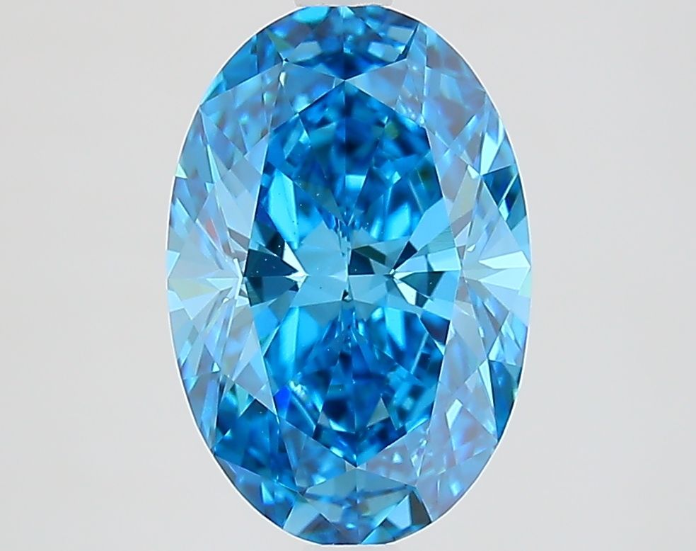2.56 ct. oval Lab Grown Diamond front image