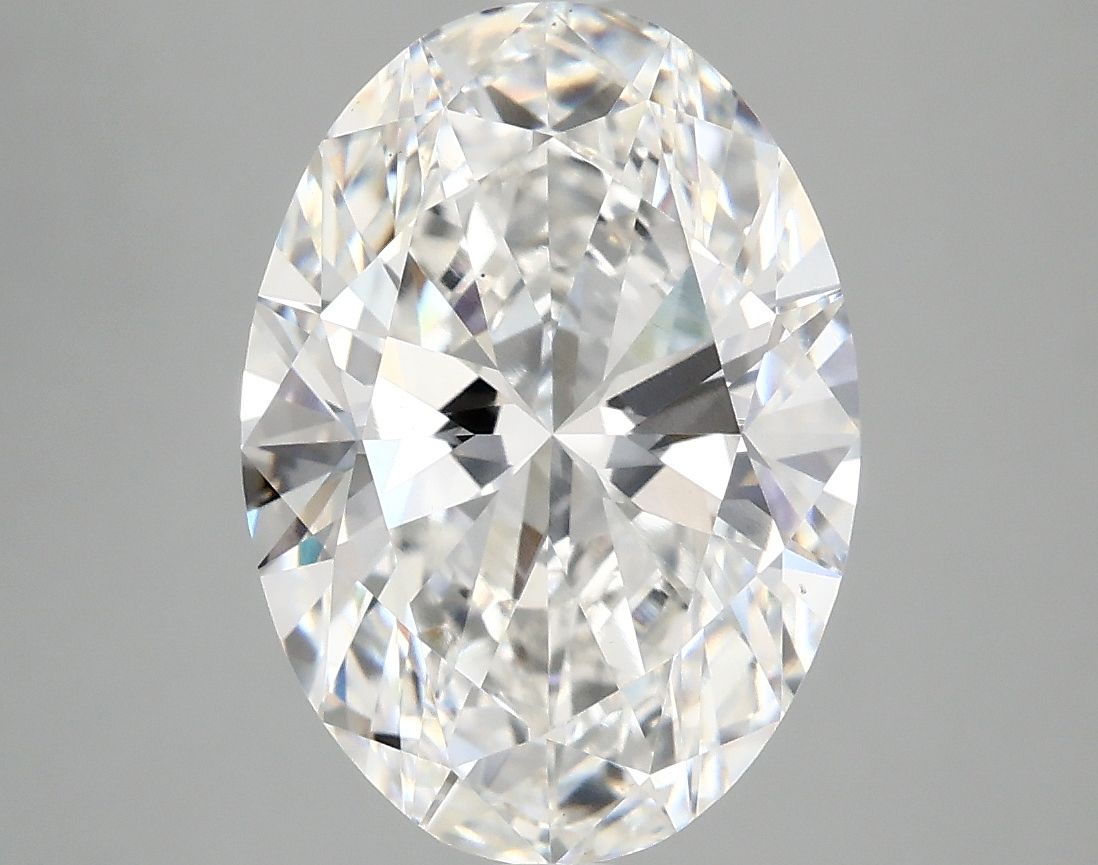 4.09 ct. oval Lab Grown Diamond front image