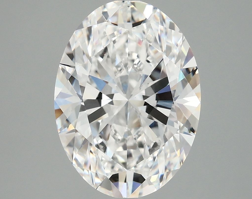 3.96 ct. oval Lab Grown Diamond front image