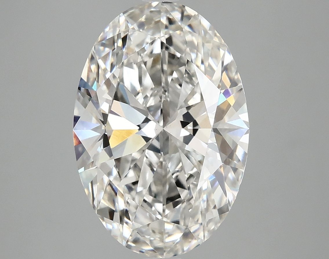 4.10 ct. oval Lab Grown Diamond front image