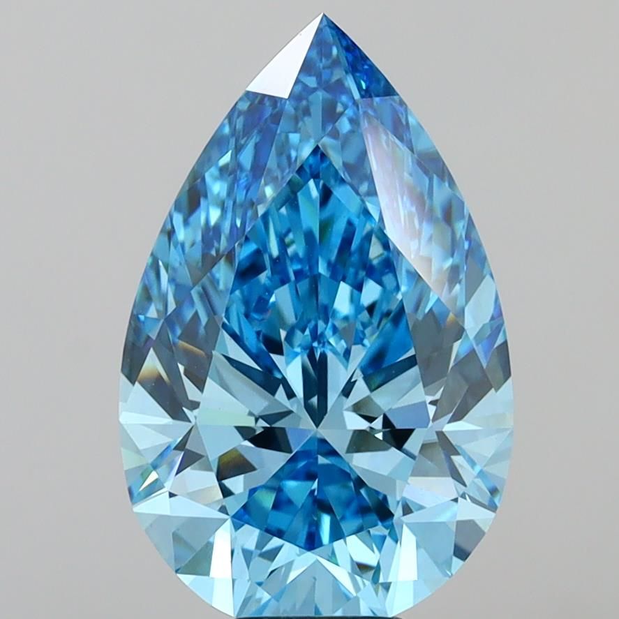 9.03 ct. pear Lab Grown Diamond front image