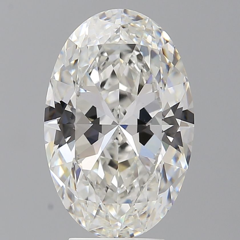 4.91 ct. oval Lab Grown Diamond front image