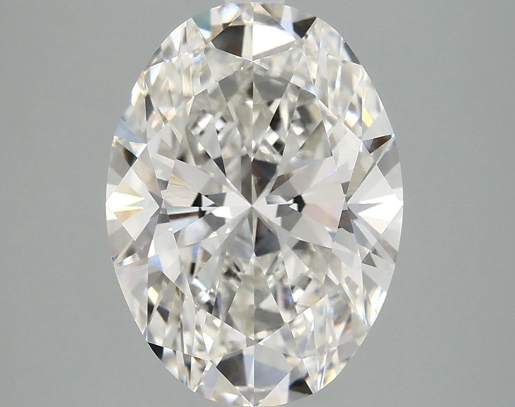 4.02 ct. oval Lab Grown Diamond front image