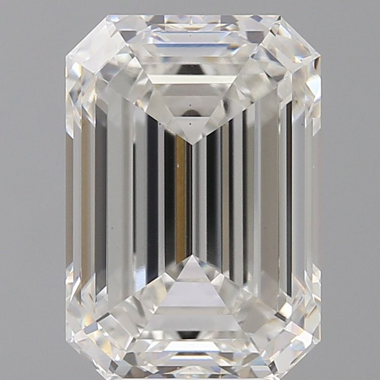5.59 ct. emerald Lab Grown Diamond front image
