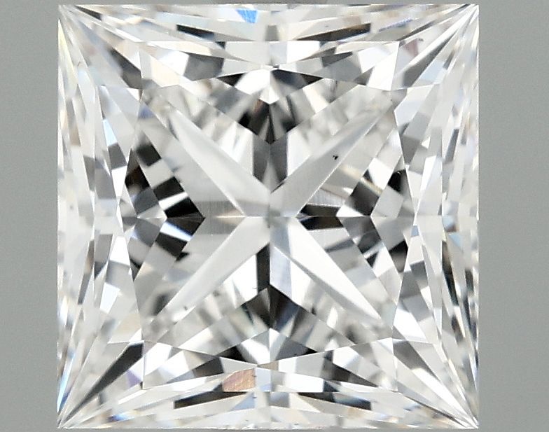 2.10 ct. princess Lab Grown Diamond front image