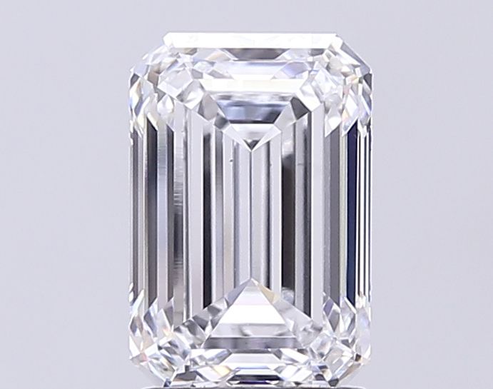 2.58 ct. emerald Lab Grown Diamond front image