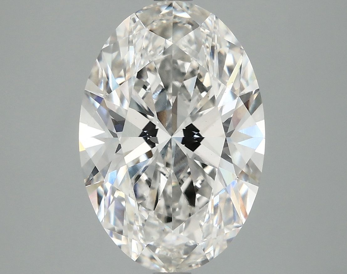 3.75 ct. oval Lab Grown Diamond front image