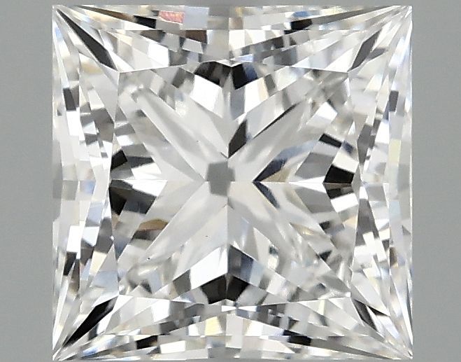 2.10 ct. princess Lab Grown Diamond front image