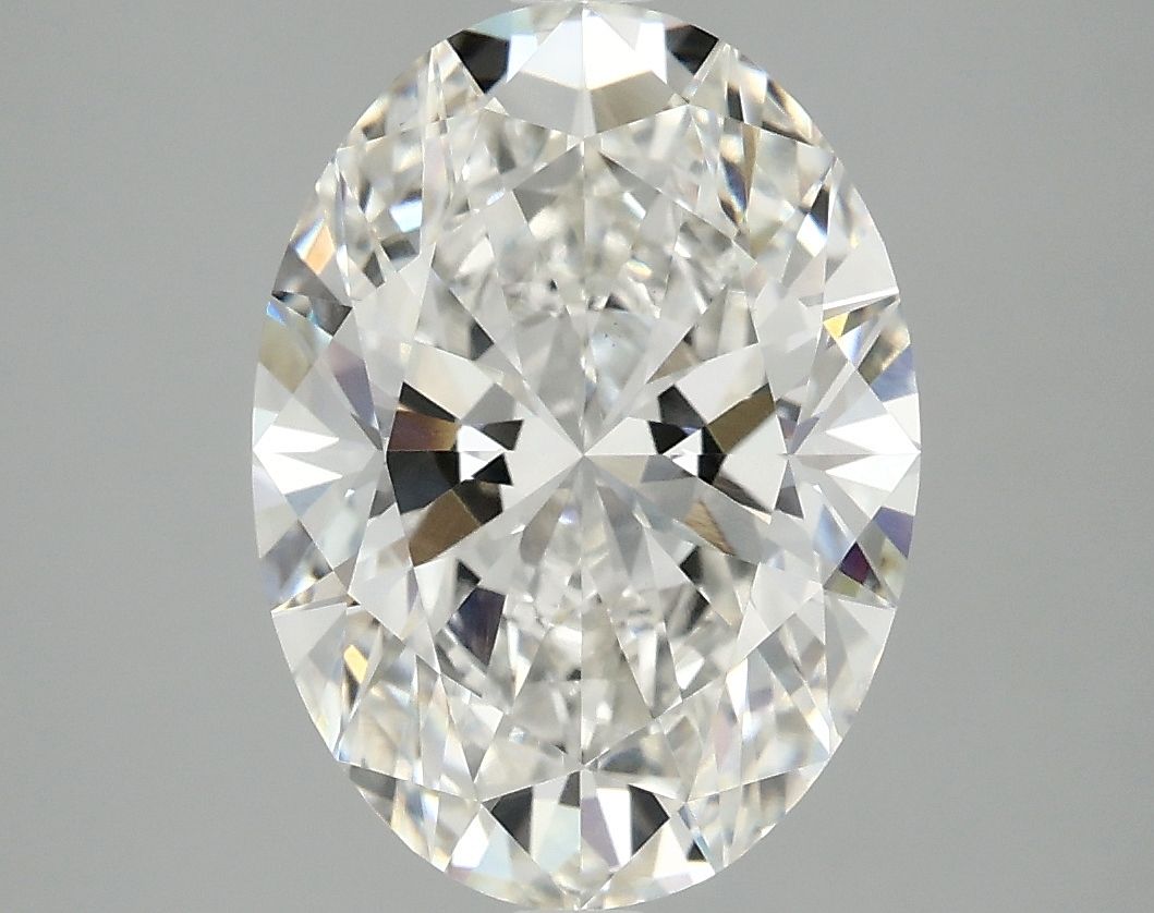 3.87 ct. oval Lab Grown Diamond front image
