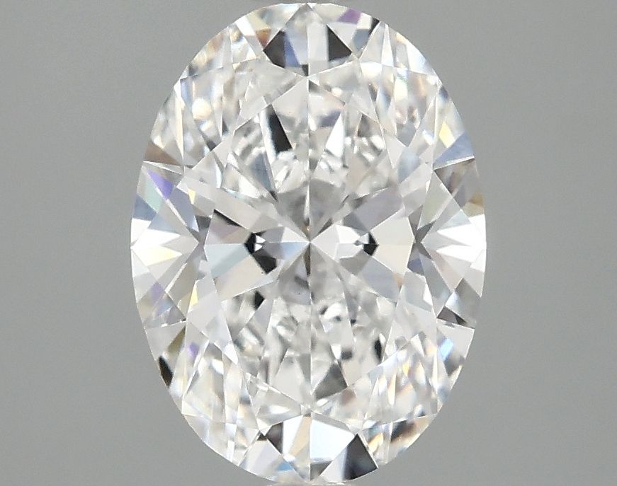 2.10 ct. oval Lab Grown Diamond front image
