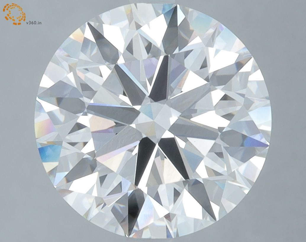 5.07 ct. round Lab Grown Diamond front image