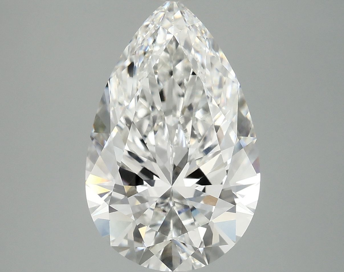 4.10 ct. pear Lab Grown Diamond front image