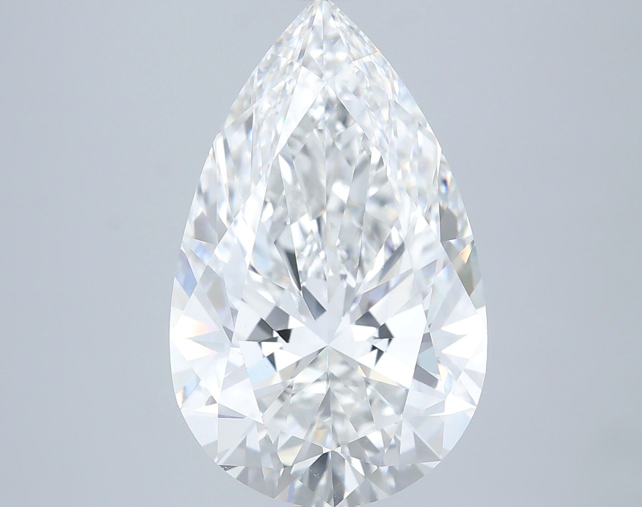5.02 ct. pear Lab Grown Diamond front image