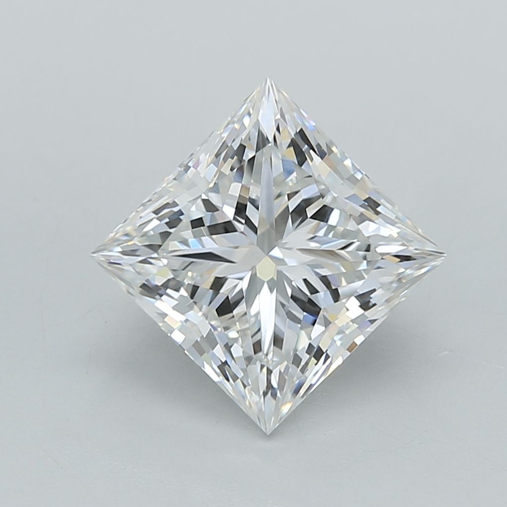 3.02 ct. princess Lab Grown Diamond front image