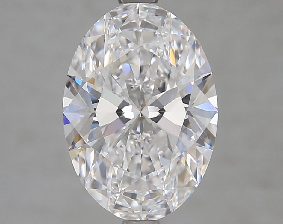 3.30 ct. oval Lab Grown Diamond front image