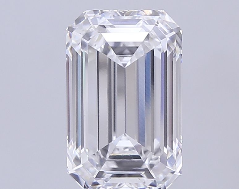 6.08 ct. emerald Lab Grown Diamond front image