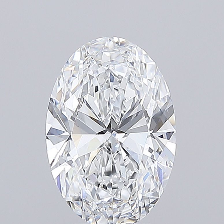 3.03 ct. oval Lab Grown Diamond front image