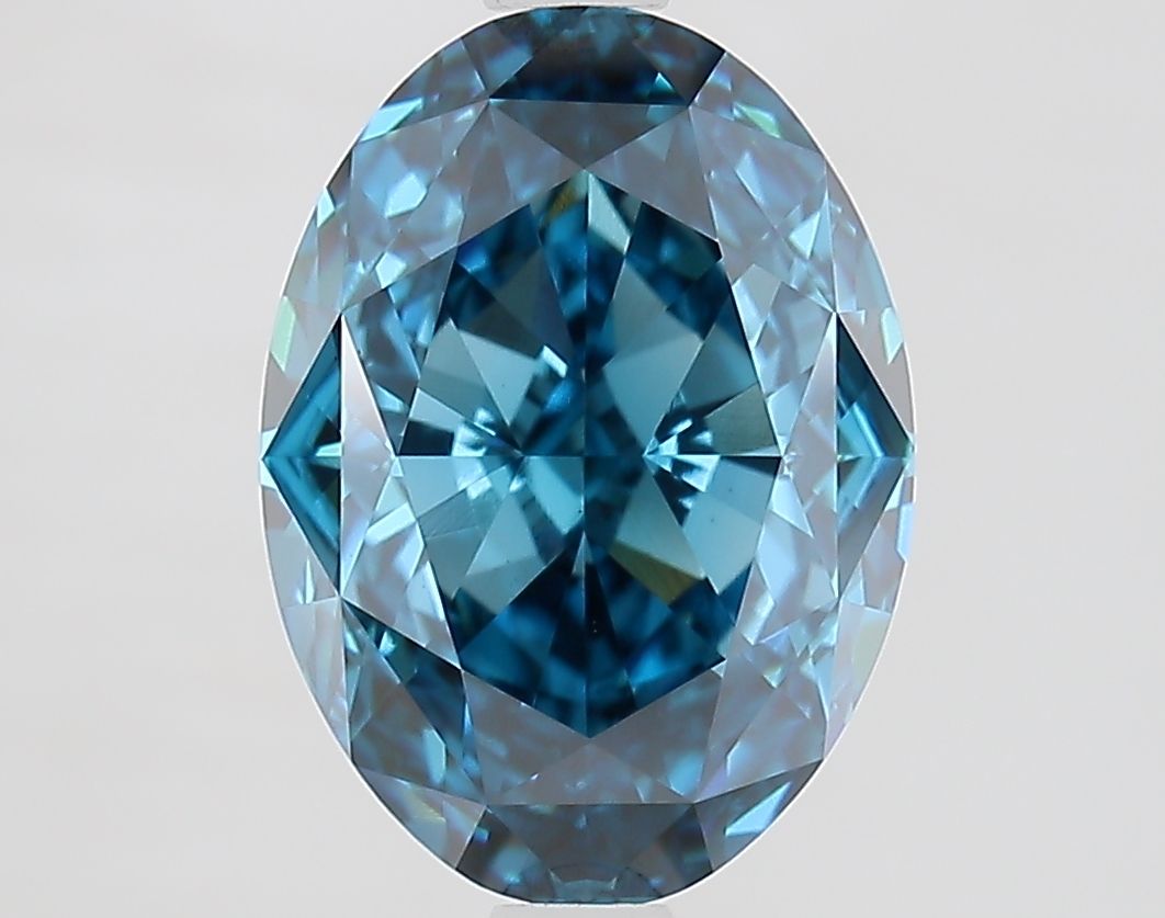 3.06 ct. oval Lab Grown Diamond front image