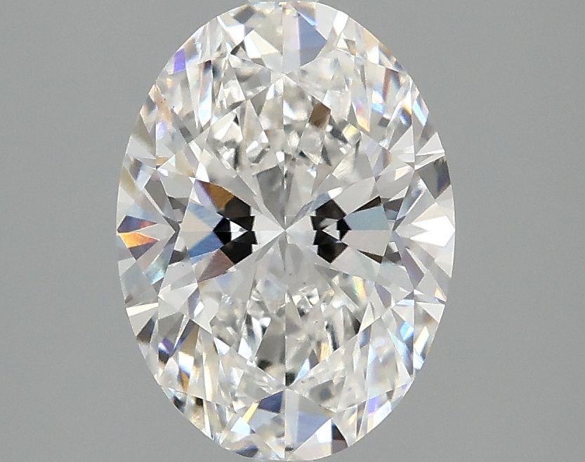2.08 ct. oval Lab Grown Diamond front image