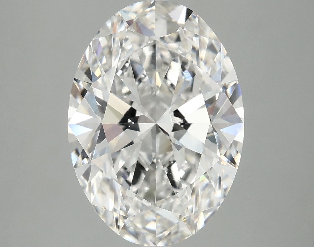4.10 ct. oval Lab Grown Diamond front image