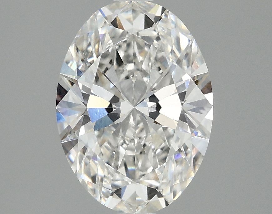 2.08 ct. oval Lab Grown Diamond front image