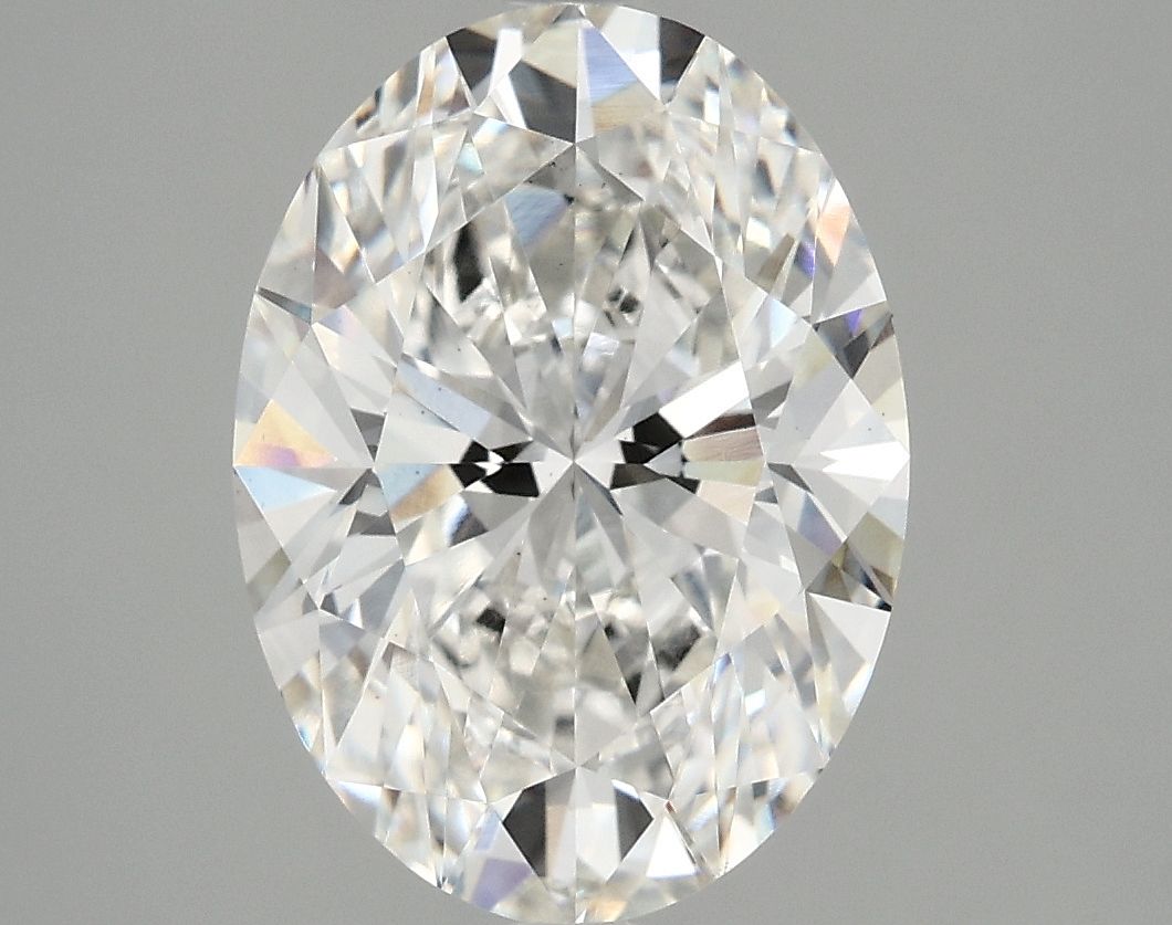 4.05 ct. oval Lab Grown Diamond front image