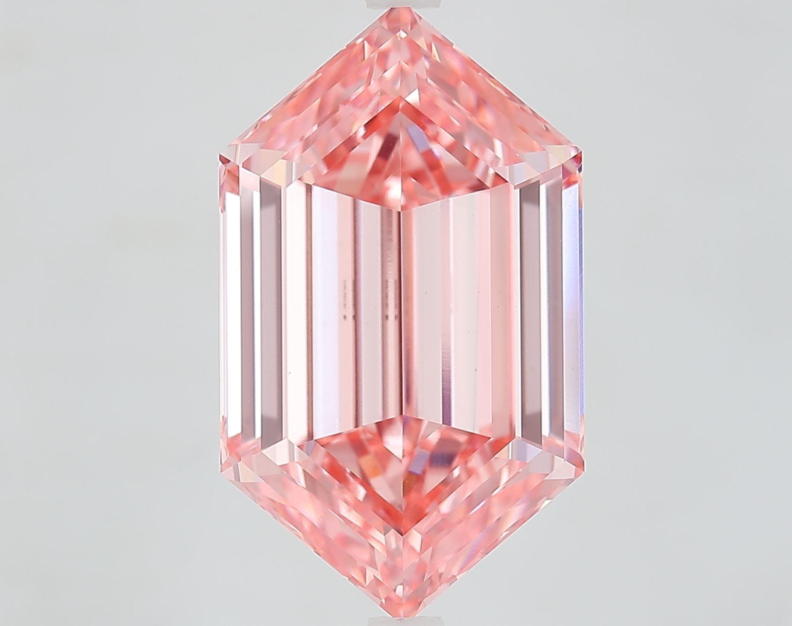 9.05 ct lab-grown Hexagonal Diamond