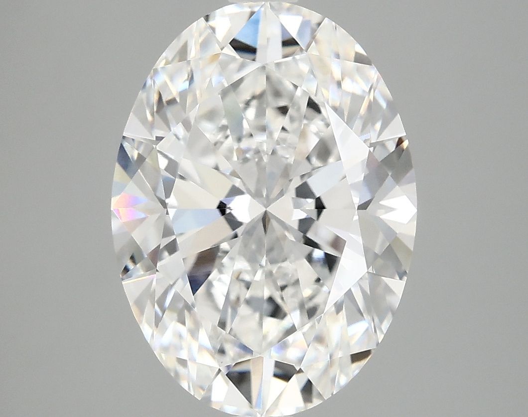 3.92 ct. oval Lab Grown Diamond front image