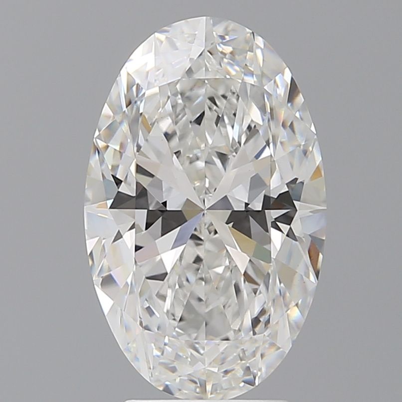 4.05 ct. oval Lab Grown Diamond front image