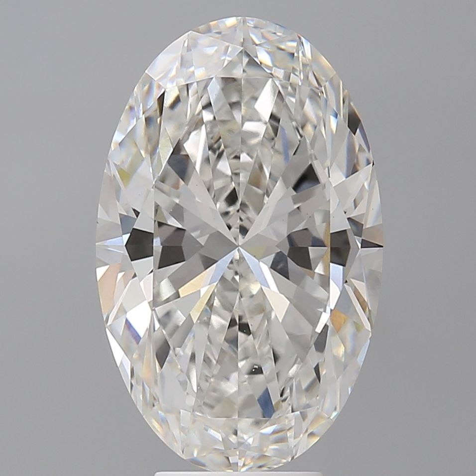 6.60 ct. oval Lab Grown Diamond front image