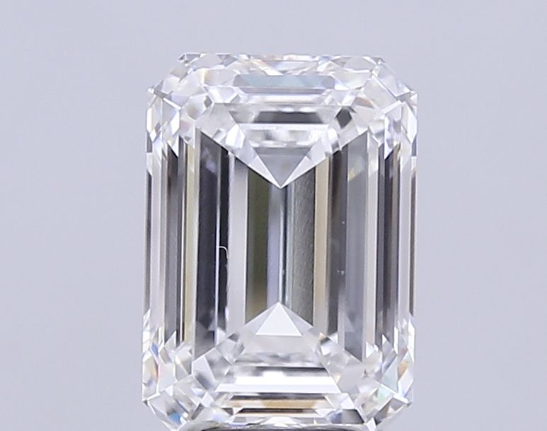 6.53 ct. emerald Lab Grown Diamond front image