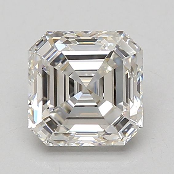 1.55 ct lab-grown Asscher Diamond