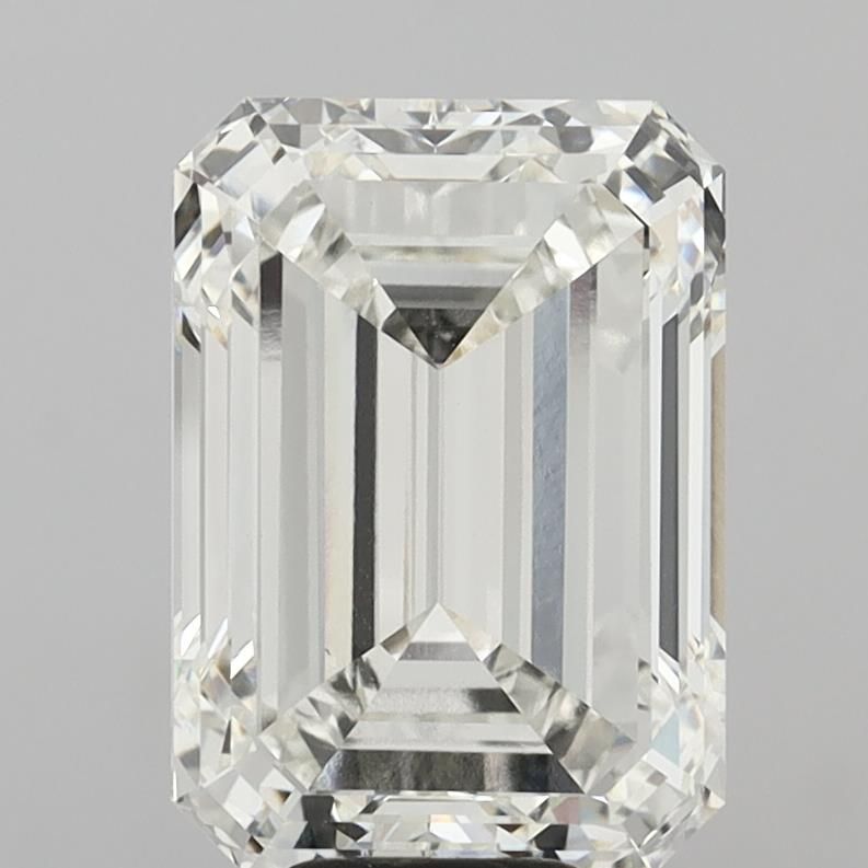10.57 ct. emerald Lab Grown Diamond front image