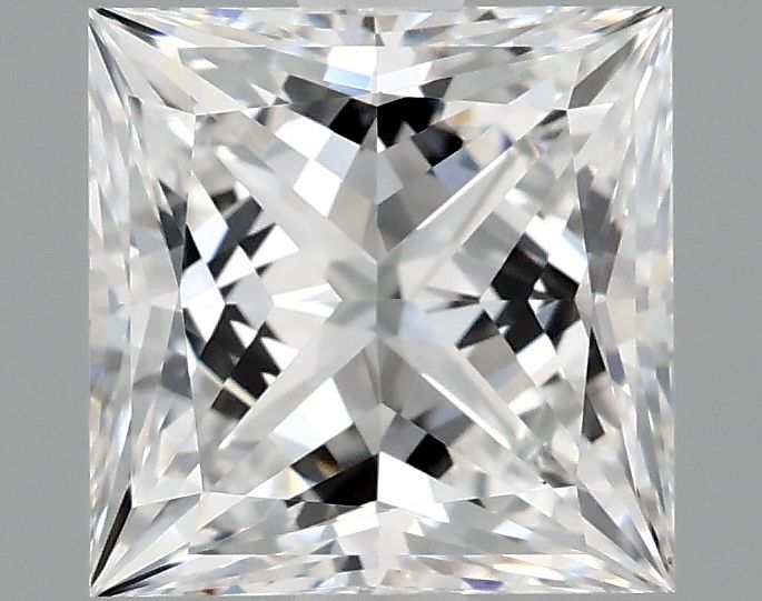 1.92 ct. princess Lab Grown Diamond front image