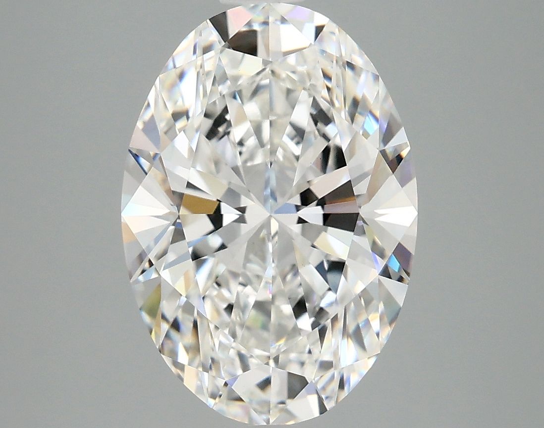 4.10 ct. oval Lab Grown Diamond front image