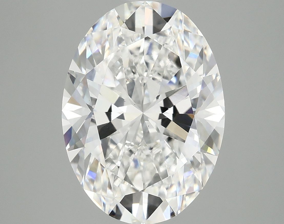 4.06 ct. oval Lab Grown Diamond front image
