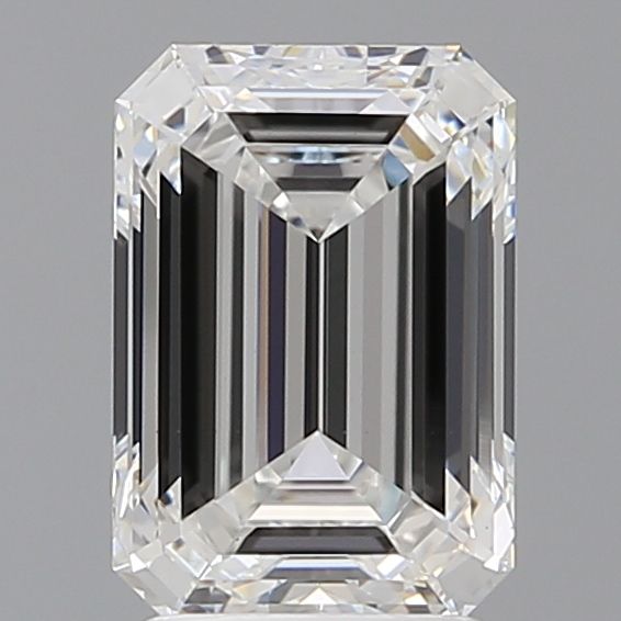 2.55 ct. emerald Lab Grown Diamond front image