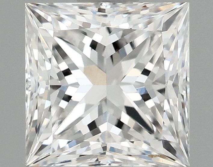 2.10 ct. princess Lab Grown Diamond front image
