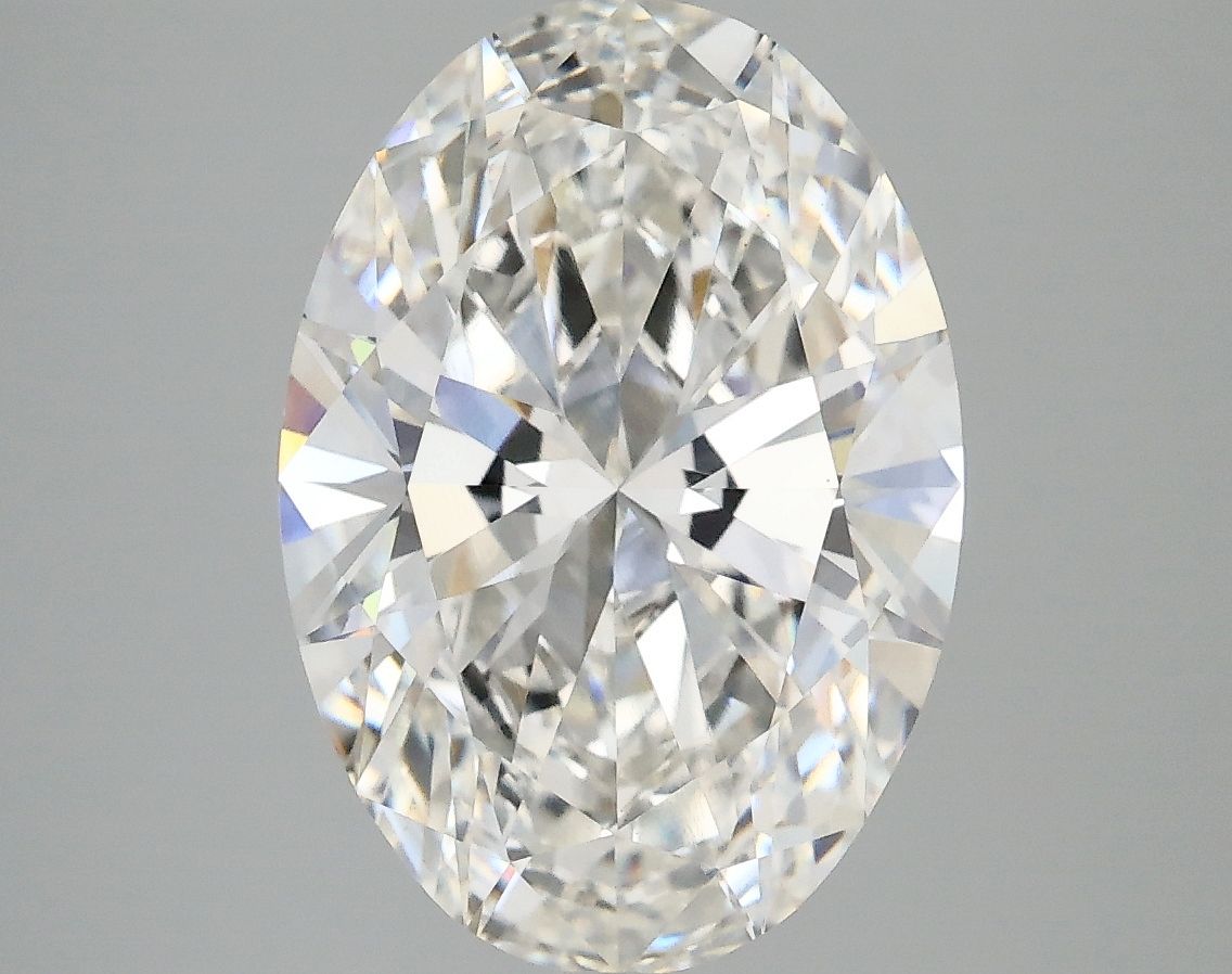 3.89 ct. oval Lab Grown Diamond front image