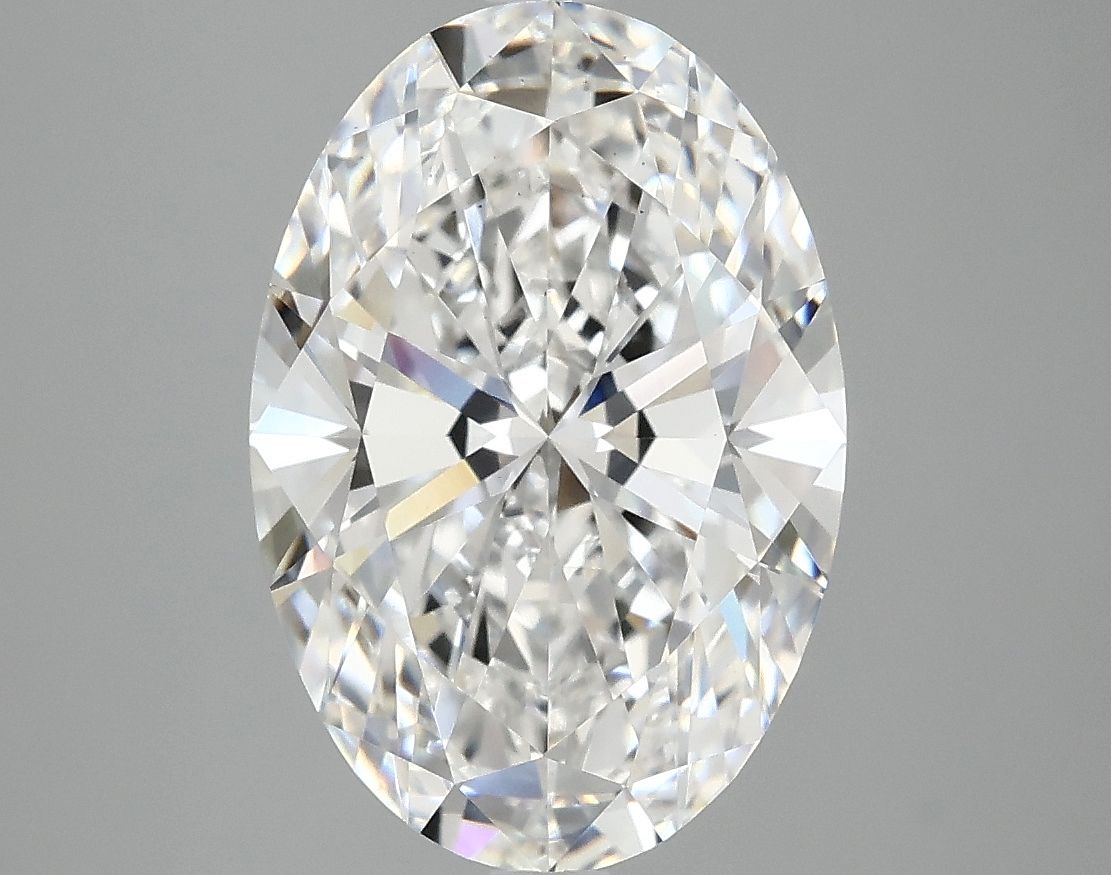 4.10 ct. oval Lab Grown Diamond front image