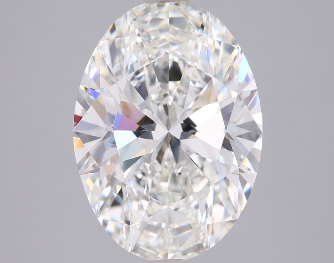 3.10 ct. oval Lab Grown Diamond front image